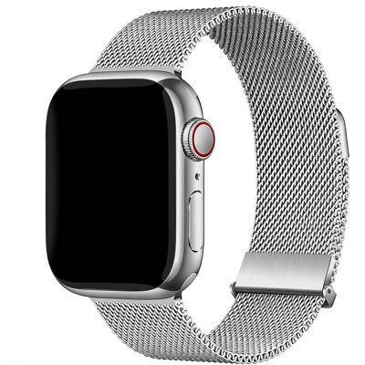imoshion Milanees magnetisch bandje voor de Apple Watch 44/45/46/49 mm - Zilver imoshion Milanees magnetisch bandje voor de Apple Watch 44/45/46/49 mm - Zilver