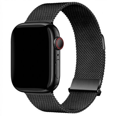 imoshion Milanees magnetisch bandje voor de Apple Watch 44/45/46/49 mm - Zwart imoshion Milanees magnetisch bandje voor de Apple Watch 44/45/46/49 mm - Zwart