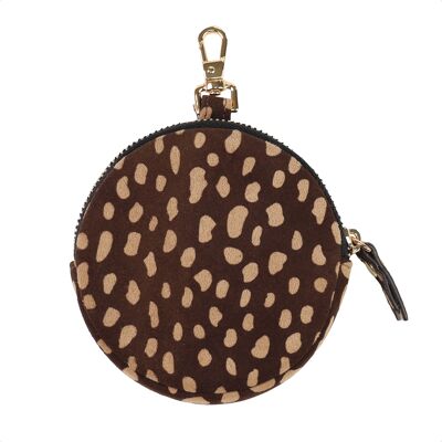 Selencia Nova Real Leather Mini Pouch - Fawn Chic Selencia Nova Real Leather Mini Pouch - Fawn Chic