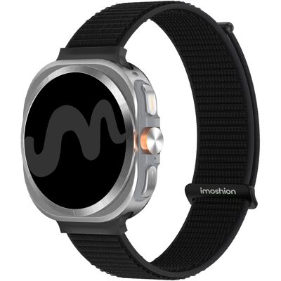 imoshion Nylon bandje voor de Samsung Galaxy Watch Ultra 2 (2026) / Ultra (2024/2025) - Zwart imoshion Nylon bandje voor de Samsung Galaxy Watch Ultra 2 (2026) / Ultra (2024/2025) - Zwart