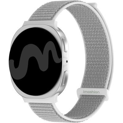 imoshion Nylon bandje voor de Samsung Galaxy Watch 9 (40/44mm) / Watch 8 (40/44mm) / Classic (46mm) - Seashell imoshion Nylon bandje voor de Samsung Galaxy Watch 9 (40/44mm) / Watch 8 (40/44mm) / Classic (46mm) - Seashell