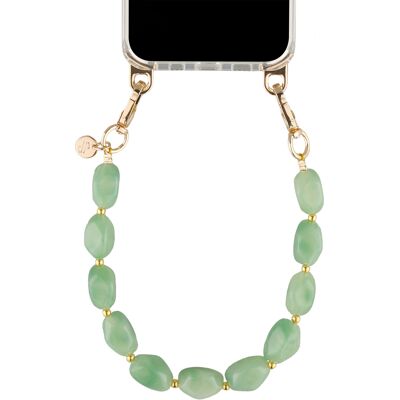 Selencia Satin Crush Polskoord - Mint Green Selencia Satin Crush Polskoord - Mint Green