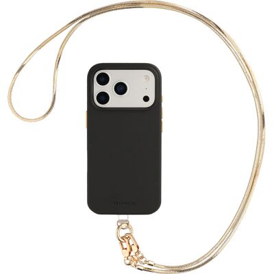 Selencia Sleek Chain (extra lang koord 145 cm) - Gold Selencia Sleek Chain (extra lang koord 145 cm) - Gold