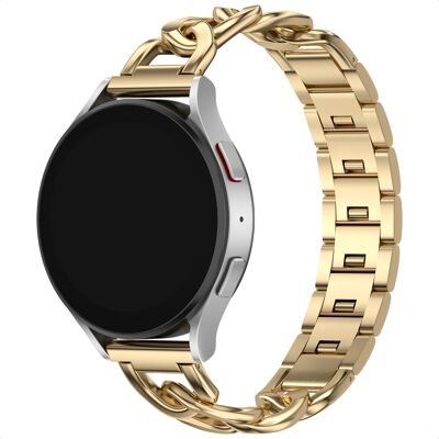 Selencia Chain bandje - Universeel 20 mm aansluiting - Goud Selencia Chain bandje - Universeel 20 mm aansluiting - Goud