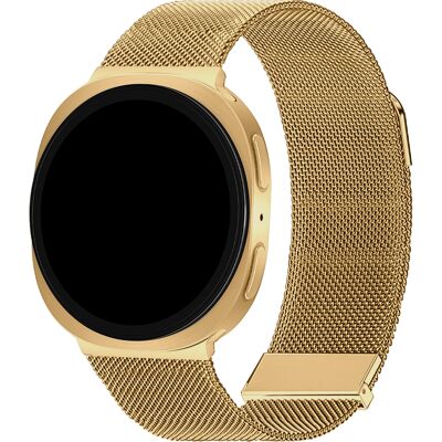 imoshion Milanees magnetisch bandje voor de Samsung Galaxy Watch 9 (40/44mm) / Watch 8 (40/44mm) / Classic (46mm) - Goud imoshion Milanees magnetisch bandje voor de Samsung Galaxy Watch 9 (40/44mm) / Watch 8 (40/44mm) / Classic (46mm) - Goud