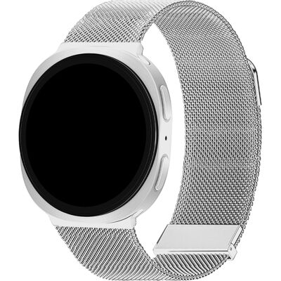 imoshion Milanees magnetisch bandje voor de Samsung Galaxy Watch 9 (40/44mm) / Watch 8 (40/44mm) / Classic (46mm) - Zilver imoshion Milanees magnetisch bandje voor de Samsung Galaxy Watch 9 (40/44mm) / Watch 8 (40/44mm) / Classic (46mm) - Zilver