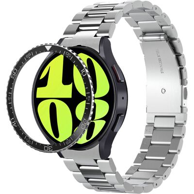Spigen Bezel Tune voor de Samsung Galaxy Watch 6 - 44 mm - Zwart Spigen Bezel Tune voor de Samsung Galaxy Watch 6 - 44 mm - Zwart