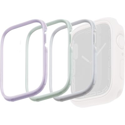 Uniq 3-in-1 Apple Watch Case 40/41mm Sage-Lilac-White - Smartwatch Accessoires Uniq 3-in-1 Apple Watch Case 40/41mm Sage-Lilac-White - Smartwatch Accessoires