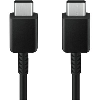 Samsung Originele USB-C naar USB-C kabel in Fabrieksverpakking - 5A - 1.8 meter - Zwart Samsung Originele USB-C naar USB-C kabel in Fabrieksverpakking - 5A - 1.8 meter - Zwart