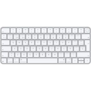 Apple Magic Keyboard met Touch ID - Draadloos toetsenbord - QWERTY / ESP - Lightning - Wit Apple Magic Keyboard met Touch ID - Draadloos toetsenbord - QWERTY / ESP - Lightning - Wit