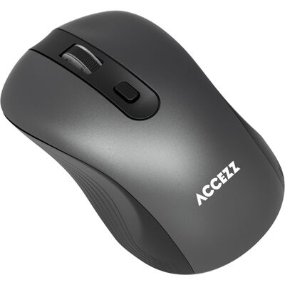 Accezz Draadloze muis - Bluetooth / USB-A adapter - Grijs Accezz Draadloze muis - Bluetooth / USB-A adapter - Grijs