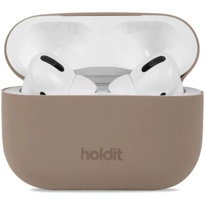 Holdit - Mocha Brown - Siliconen Case AirPods Pro - Koptelefoon - Vrouw - One size Holdit - Mocha Brown - Siliconen Case AirPods Pro - Koptelefoon - Vrouw - One size
