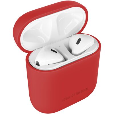 iDeal of Sweden Silicone Case voor de Apple AirPods 1 / 2 - Red iDeal of Sweden Silicone Case voor de Apple AirPods 1 / 2 - Red