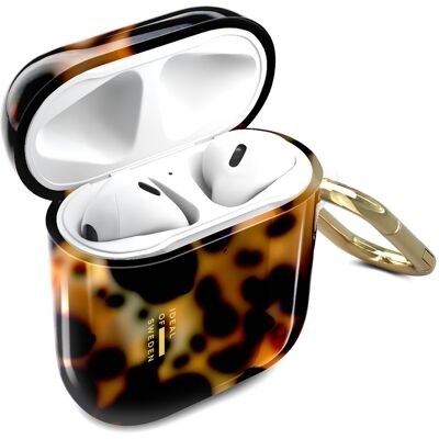 iDeal of Sweden Clear Case voor de Apple AirPods 1 / 2 - Tortoise iDeal of Sweden Clear Case voor de Apple AirPods 1 / 2 - Tortoise