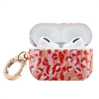Selencia Vivid Case voor de Apple AirPods Pro 2 - Wild Spots Lipstick Selencia Vivid Case voor de Apple AirPods Pro 2 - Wild Spots Lipstick