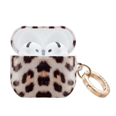 Selencia Vivid Case voor de Apple Airpods 4 - Wild Leo Selencia Vivid Case voor de Apple Airpods 4 - Wild Leo