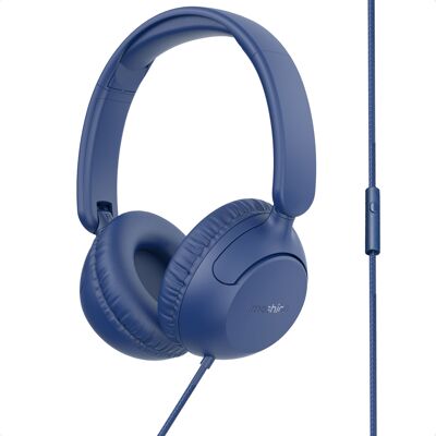 imoshion Kinderkoptelefoon met Draad - AUX kabel - Decibelbegrenzer - Denim Blue imoshion Kinderkoptelefoon met Draad - AUX kabel - Decibelbegrenzer - Denim Blue