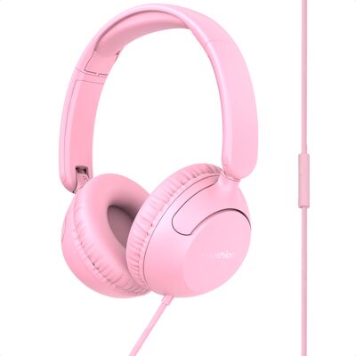 imoshion Kinderkoptelefoon met Draad - AUX kabel - Decibelbegrenzer - Candy Pink imoshion Kinderkoptelefoon met Draad - AUX kabel - Decibelbegrenzer - Candy Pink
