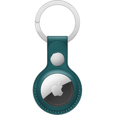 Leather Key Ring voor de Apple AirTag - Forest Green Leather Key Ring voor de Apple AirTag - Forest Green