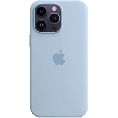 Silicone Backcover MagSafe voor de Apple iPhone 14 Pro Max - Sky Silicone Backcover MagSafe voor de Apple iPhone 14 Pro Max - Sky