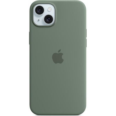 Silicone Backcover MagSafe voor de Apple iPhone 15 Plus - Cypress Silicone Backcover MagSafe voor de Apple iPhone 15 Plus - Cypress