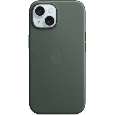 FineWoven Backcover MagSafe voor de Apple iPhone 15 - Evergreen FineWoven Backcover MagSafe voor de Apple iPhone 15 - Evergreen