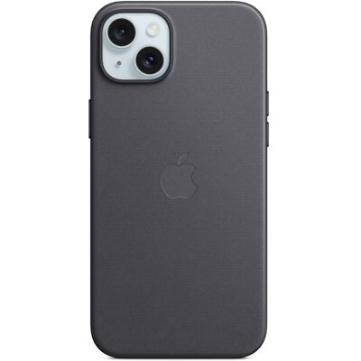 FineWoven Backcover MagSafe voor de Apple iPhone 15 Plus - Zwart FineWoven Backcover MagSafe voor de Apple iPhone 15 Plus - Zwart