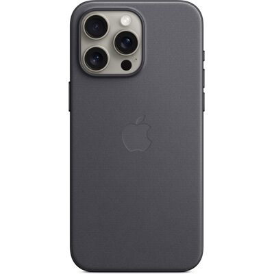 FineWoven Backcover MagSafe voor de Apple iPhone 15 Pro Max - Zwart FineWoven Backcover MagSafe voor de Apple iPhone 15 Pro Max - Zwart
