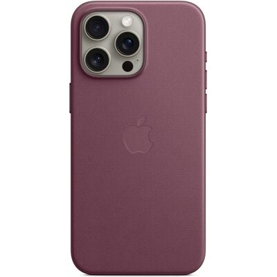 FineWoven Backcover MagSafe voor de Apple iPhone 15 Pro Max - Mulberry FineWoven Backcover MagSafe voor de Apple iPhone 15 Pro Max - Mulberry