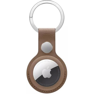 Apple AirTag FineWoven Sleutelhanger - Taupe Apple AirTag FineWoven Sleutelhanger - Taupe