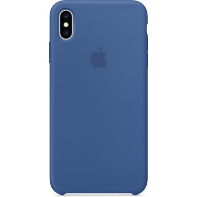 Silicone Backcover voor de Apple iPhone Xs Max - Delft Blue Silicone Backcover voor de Apple iPhone Xs Max - Delft Blue