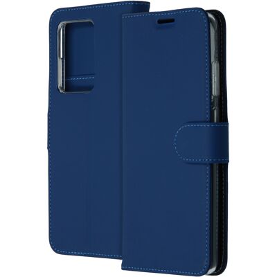 Accezz Wallet Softcase Bookcase voor de Samsung Galaxy S20 Ultra - Blauw Accezz Wallet Softcase Bookcase voor de Samsung Galaxy S20 Ultra - Blauw