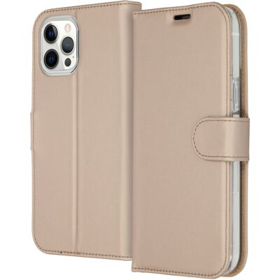 Accezz Wallet Softcase Bookcase voor de Apple iPhone 12 Pro Max - Goud Accezz Wallet Softcase Bookcase voor de Apple iPhone 12 Pro Max - Goud