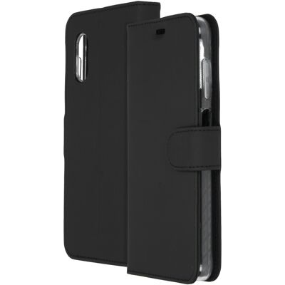 Accezz Wallet Softcase Bookcase voor de Samsung Galaxy Xcover Pro - Zwart Accezz Wallet Softcase Bookcase voor de Samsung Galaxy Xcover Pro - Zwart