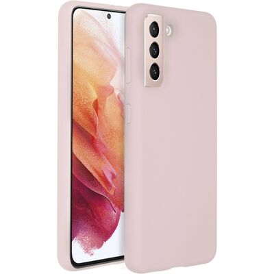 Accezz Liquid Silicone Backcover voor de Samsung Galaxy S21 - Roze Accezz Liquid Silicone Backcover voor de Samsung Galaxy S21 - Roze