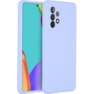 Accezz Liquid Silicone Backcover voor de Samsung Galaxy A52(s) (5G/4G) - Paars Accezz Liquid Silicone Backcover voor de Samsung Galaxy A52(s) (5G/4G) - Paars