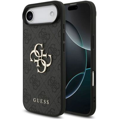 Guess 4G Metal Logo Backcover voor de Apple iPhone Air - Zwart Guess 4G Metal Logo Backcover voor de Apple iPhone Air - Zwart