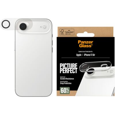 PanzerGlass PicturePerfect Camera Lens Protector voor de Apple iPhone Air - Transparant PanzerGlass PicturePerfect Camera Lens Protector voor de Apple iPhone Air - Transparant