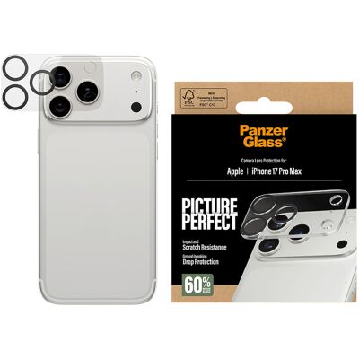 PanzerGlass PicturePerfect Camera Lens Protector voor de Apple iPhone 17 Pro Max PanzerGlass PicturePerfect Camera Lens Protector voor de Apple iPhone 17 Pro Max