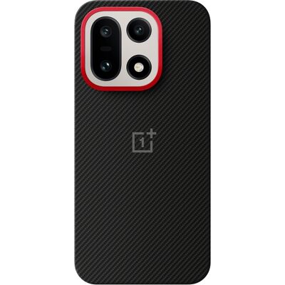 Aramid Fiber Magnetic Backcover voor de OnePlus 15 - Zwart Aramid Fiber Magnetic Backcover voor de OnePlus 15 - Zwart
