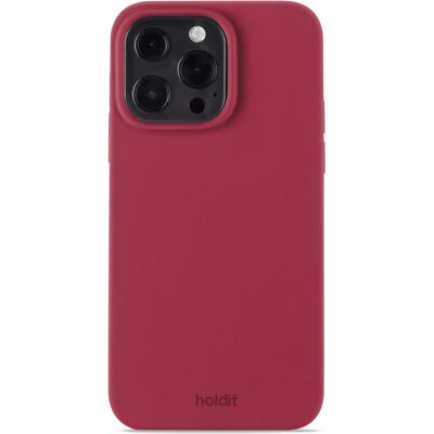 Holdit Rode Fluwelen Siliconen Hoes voor iPhone 13 Pro Holdit Rode Fluwelen Siliconen Hoes voor iPhone 13 Pro