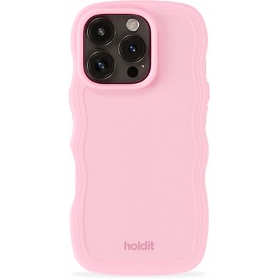 Holdit Roze Wavy Telefoonhoesje voor iPhone 16 Pro Max Holdit Roze Wavy Telefoonhoesje voor iPhone 16 Pro Max
