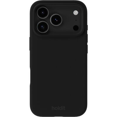 Holdit Silicone Case voor de Apple iPhone 18 Pro / 17 Pro - Zwart Holdit Silicone Case voor de Apple iPhone 18 Pro / 17 Pro - Zwart
