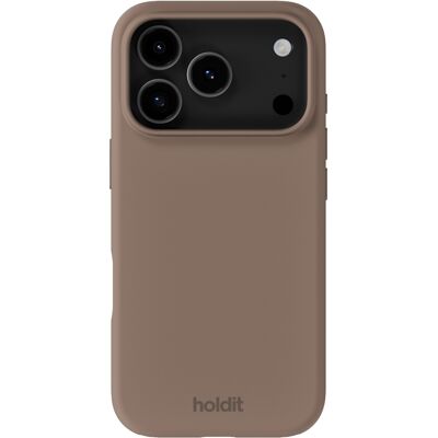 Holdit Silicone Case voor de Apple iPhone 17 Pro Max - Mocha Brown Holdit Silicone Case voor de Apple iPhone 17 Pro Max - Mocha Brown