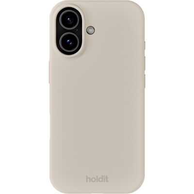 Holdit Silicone Case voor de Apple iPhone 17 - Light Beige Holdit Silicone Case voor de Apple iPhone 17 - Light Beige