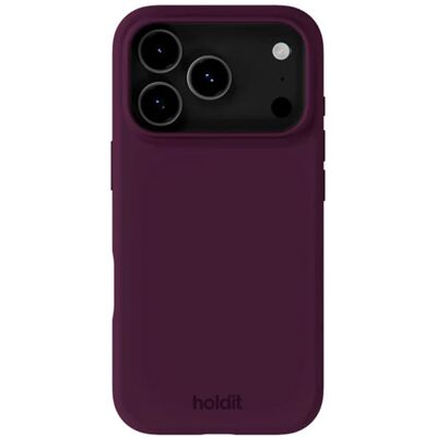 Holdit Silicone Case voor de Apple iPhone 18 Pro / 17 Pro - Deep Plum Holdit Silicone Case voor de Apple iPhone 18 Pro / 17 Pro - Deep Plum