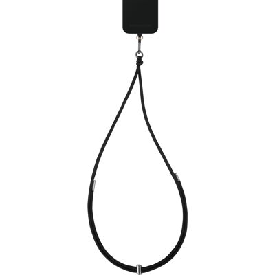 iDeal of Sweden Phone Cord Strap Universal - Coal Black iDeal of Sweden Phone Cord Strap Universal - Coal Black