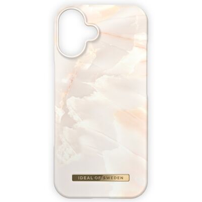 iDeal of Sweden Fashion Backcover voor de Apple iPhone 16 - Rose Pearl Marble iDeal of Sweden Fashion Backcover voor de Apple iPhone 16 - Rose Pearl Marble