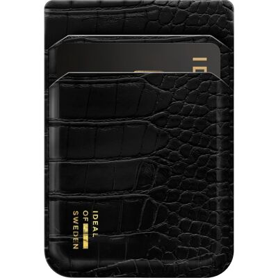 iDeal of Sweden MagSafe / Magnetic Card Holder - Black Croco iDeal of Sweden MagSafe / Magnetic Card Holder - Black Croco