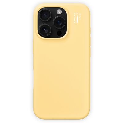 iDeal of Sweden Silicone Case met MagSafe voor de Apple iPhone 16 Pro - Soft Lemon iDeal of Sweden Silicone Case met MagSafe voor de Apple iPhone 16 Pro - Soft Lemon